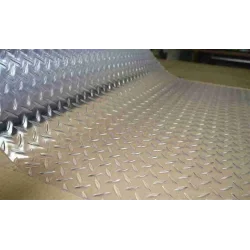 Clear Vinyl Diamond Surface Mat