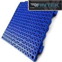 Vintile interlocking floor tile