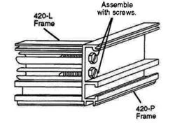 Assemble the frame