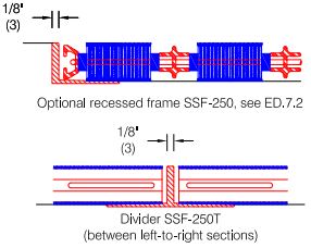 SSF-250 Frame for EM-70-OD
