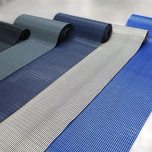 VinGrate premium vinyl pool mat with open drainage design for wet pool decks